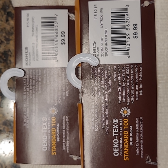 Fall hand towels - Picture 3 of 3